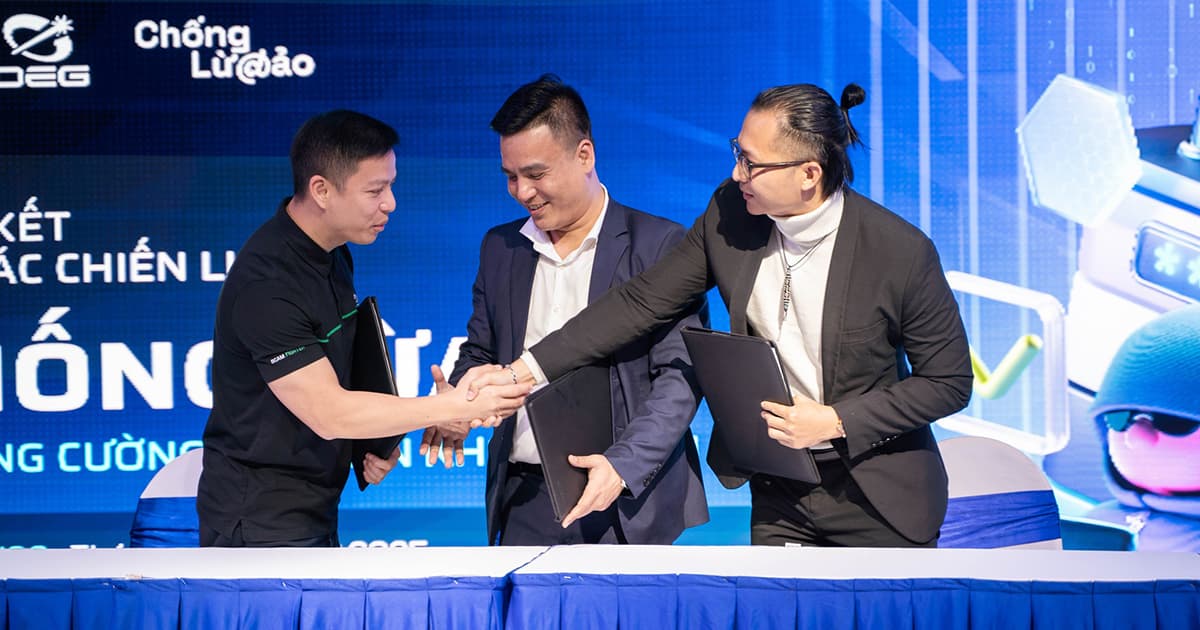 Ký kết hợp tác: OEG x Chống Lừa Đảo x Hội Thanh niên khuyết tật Việt Nam - Tăng cường an toàn không gian số