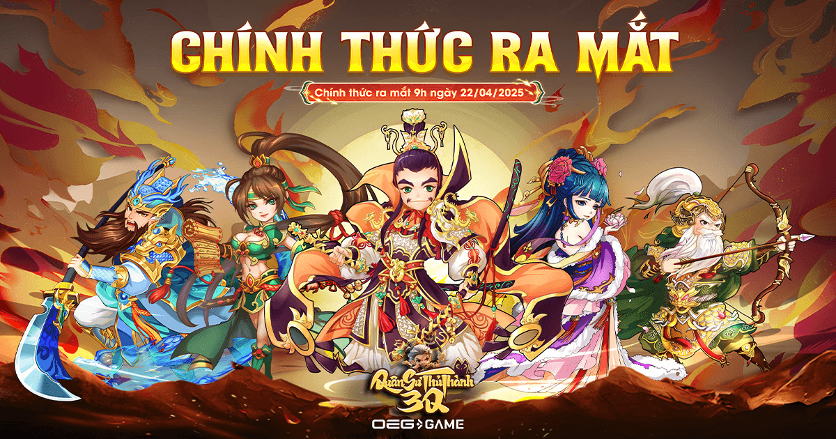 Quân Sư Thủ Thành 3Q – Tựa game đầu tay từ NPH OEG chính thức ra mắt: Trải nghiệm thủ thành đậm chất Tam quốc