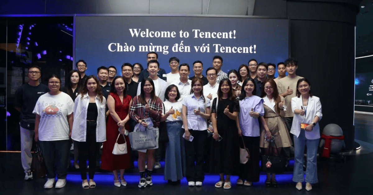 OEG đồng hành cùng đoàn công tác Việt Nam thăm và làm việc tại trụ sở Tencent